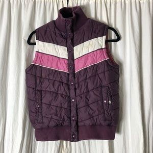 Roxy Vintage Puffer Vest - Medium